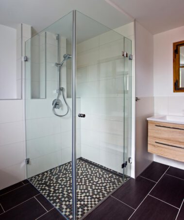 Glastrennwand-Dusche